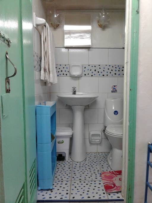 'Bathroom' Casas particulares are an alternative to hotels in Cuba.