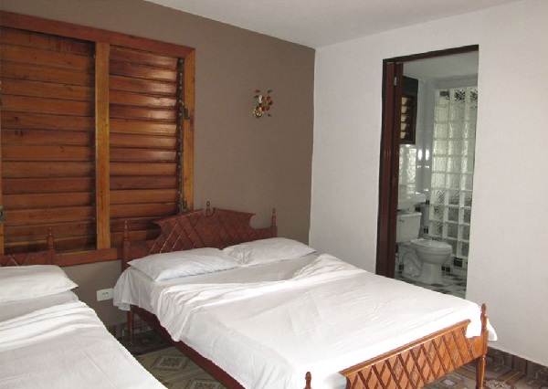 'Habitacion 1' Casas particulares are an alternative to hotels in Cuba.