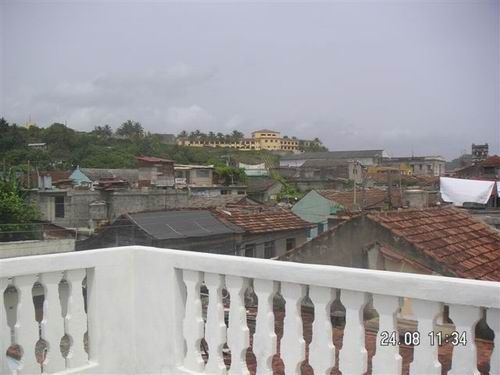 'View from Terrace' Casas particulares are an alternative to hotels in Cuba.