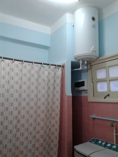 'Bathroom' Casas particulares are an alternative to hotels in Cuba.