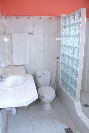 'Bathroom bedroom1' Casas particulares are an alternative to hotels in Cuba.
