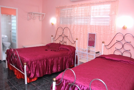 'Habitacion 1' Casas particulares are an alternative to hotels in Cuba.