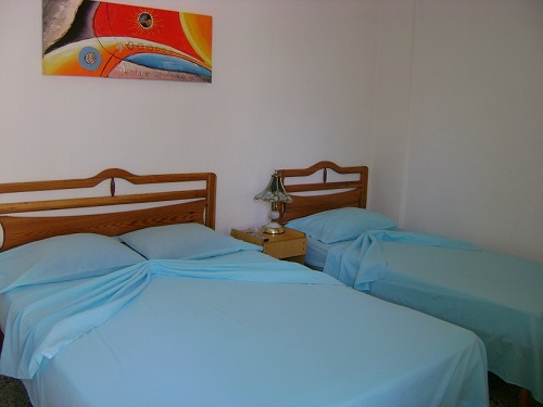 'Bedroom1 downstairs' Casas particulares are an alternative to hotels in Cuba.