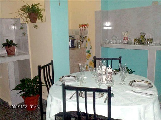 'Dining room' Casas particulares are an alternative to hotels in Cuba.