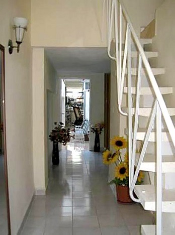 'Entrance hall' Casas particulares are an alternative to hotels in Cuba.