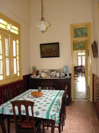 'Dining room' Casas particulares are an alternative to hotels in Cuba.