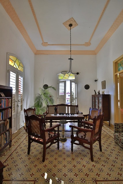 'Living room' Casas particulares are an alternative to hotels in Cuba.