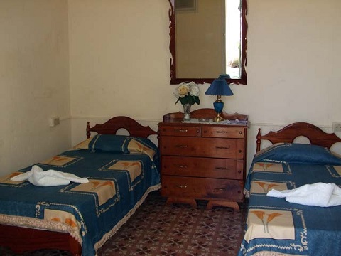 'Habitacion 1' Casas particulares are an alternative to hotels in Cuba.