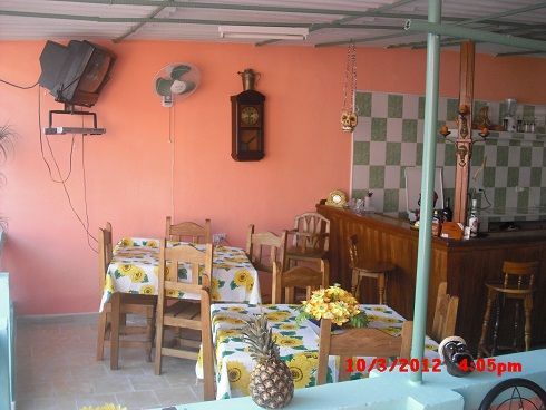 'Dining room' Casas particulares are an alternative to hotels in Cuba.