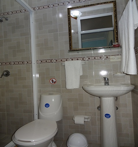 'Bathroom bedroom2' Casas particulares are an alternative to hotels in Cuba.