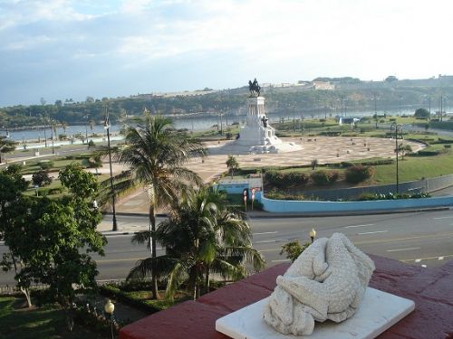 'View from the terrace' 