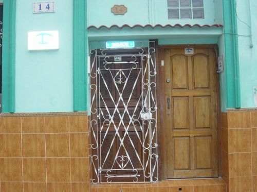 'Front door' Casas particulares are an alternative to hotels in Cuba.