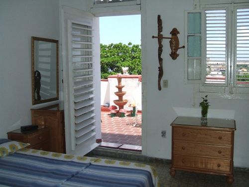 'Habitacion1' Casas particulares are an alternative to hotels in Cuba.