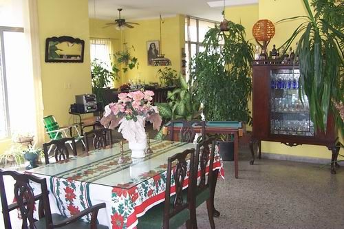 'Diningroom' Casas particulares are an alternative to hotels in Cuba.