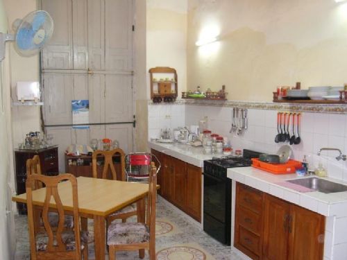 'COCINA' Casas particulares are an alternative to hotels in Cuba.