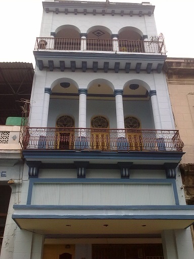 'Front-Building' Casas particulares are an alternative to hotels in Cuba.