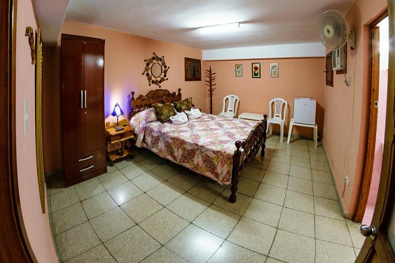 'Habitacion 1' Casas particulares are an alternative to hotels in Cuba.