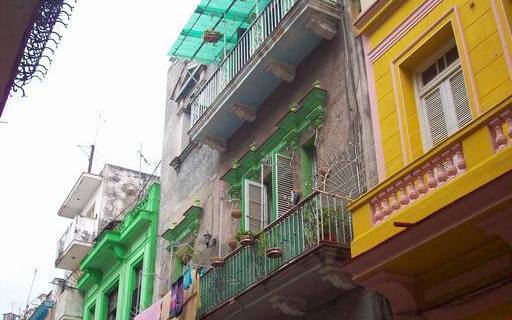 'La edificacion' Casas particulares are an alternative to hotels in Cuba.