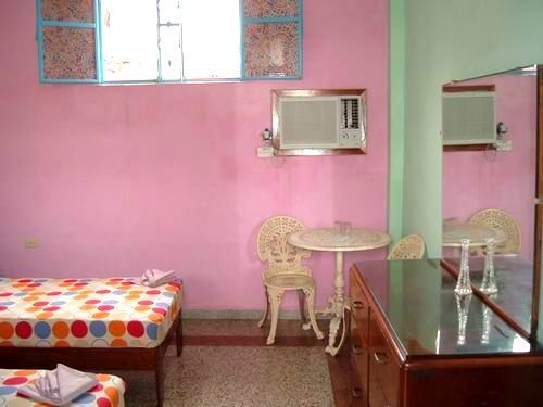 'Habitacion' Casas particulares are an alternative to hotels in Cuba.