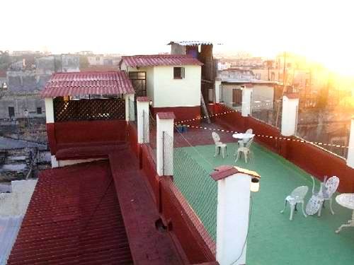 'View from roof' Casas particulares are an alternative to hotels in Cuba.