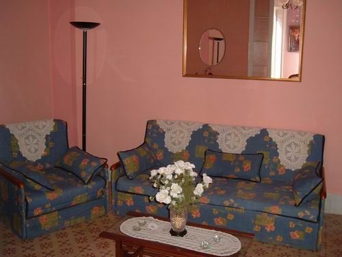 'Living room2' Casas particulares are an alternative to hotels in Cuba.