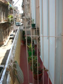 'Balcony' Casas particulares are an alternative to hotels in Cuba.