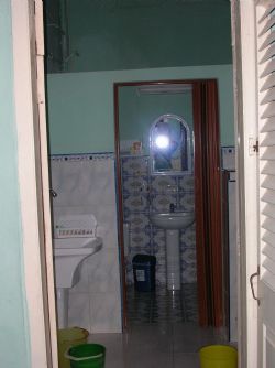 'Bathroom' Casas particulares are an alternative to hotels in Cuba.