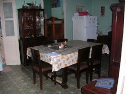 'diningroom' Casas particulares are an alternative to hotels in Cuba.