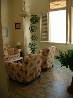 'livingroom' Casas particulares are an alternative to hotels in Cuba.