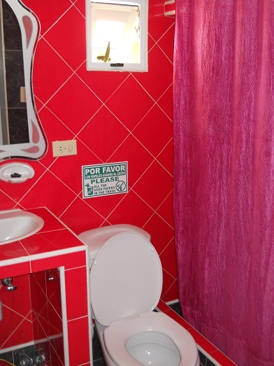 'Bathroom1' Casas particulares are an alternative to hotels in Cuba.