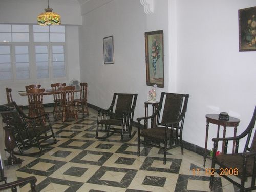 'Livingroom' Casas particulares are an alternative to hotels in Cuba.