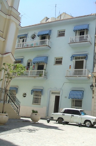 'View of the Building' Casas particulares are an alternative to hotels in Cuba.