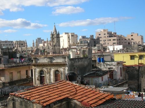 'View city' Casas particulares are an alternative to hotels in Cuba.