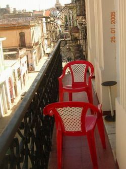 'Balcon' Casas particulares are an alternative to hotels in Cuba.