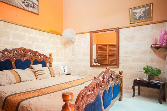 'Bedroom 5' Casas particulares are an alternative to hotels in Cuba.