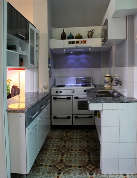 'Kitchen' Casas particulares are an alternative to hotels in Cuba.