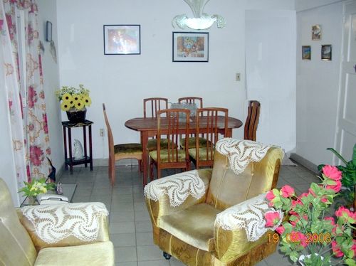 'Livingroom' Casas particulares are an alternative to hotels in Cuba.