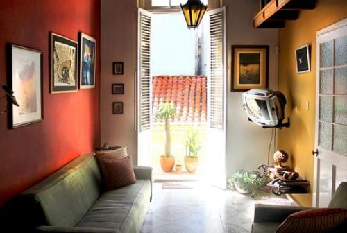 'Sala y recibidor' Casas particulares are an alternative to hotels in Cuba.