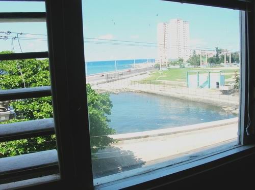 'view' Casas particulares are an alternative to hotels in Cuba.