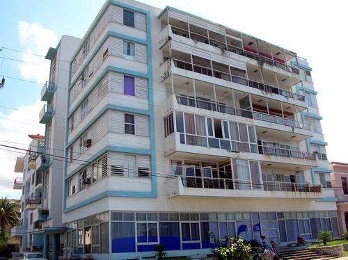 'building' Casas particulares are an alternative to hotels in Cuba.