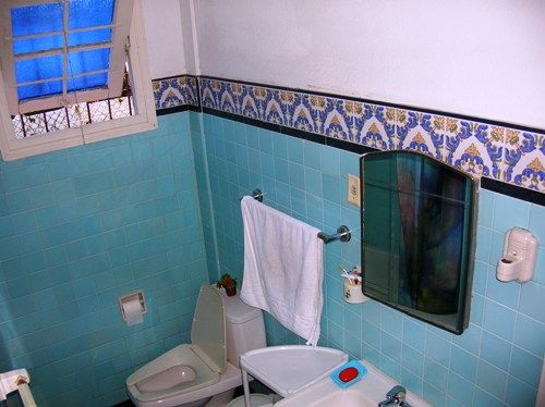 'Bathroom' Casas particulares are an alternative to hotels in Cuba.