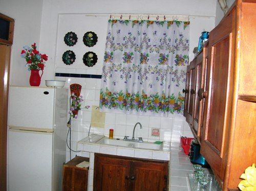 'kitchen' Casas particulares are an alternative to hotels in Cuba.