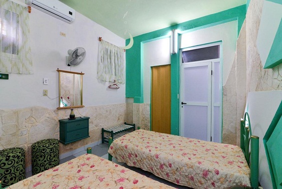 'Habitacion 1' Casas particulares are an alternative to hotels in Cuba.