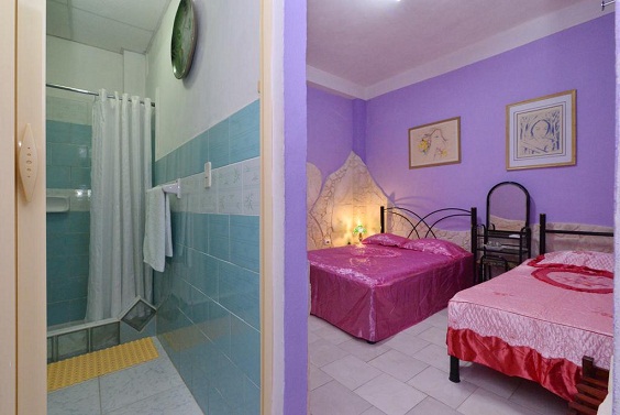 'Habitacion 2' Casas particulares are an alternative to hotels in Cuba.