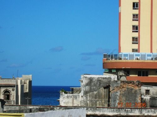 'view' Casas particulares are an alternative to hotels in Cuba.