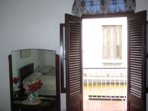 'bedroomwith balcony' Casas particulares are an alternative to hotels in Cuba.