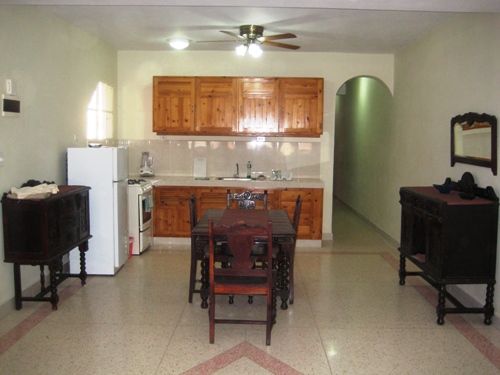 'kitchen' Casas particulares are an alternative to hotels in Cuba.