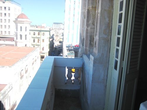 'balcony' Casas particulares are an alternative to hotels in Cuba.