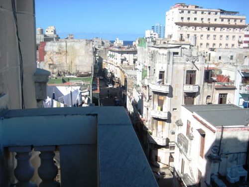 'balcony' Casas particulares are an alternative to hotels in Cuba.