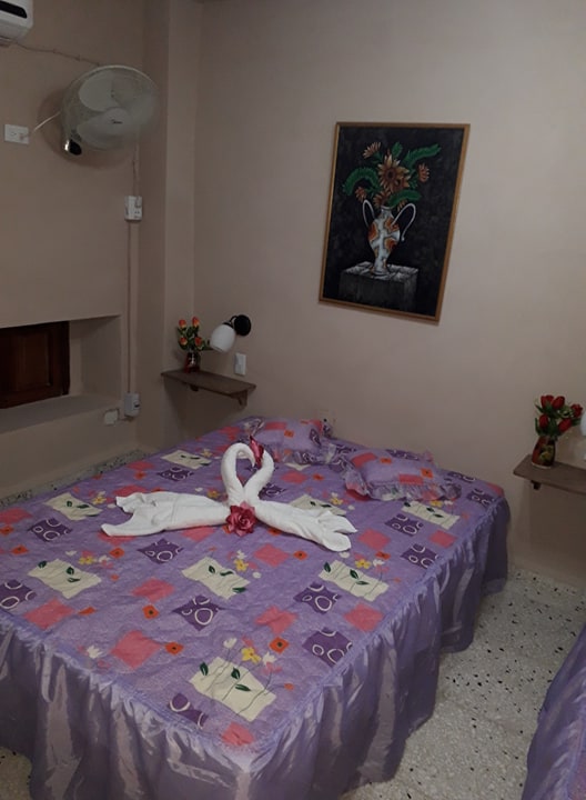 'Habitacion 1' Casas particulares are an alternative to hotels in Cuba.